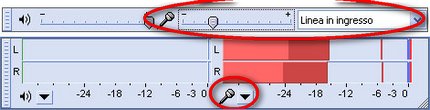 Audacity - Meter Toolbar