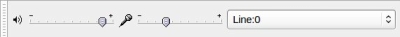 Audacity - Mixer Toolbar