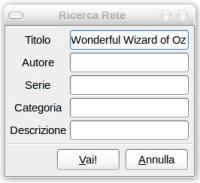 FBReader - Ricerca avanzata