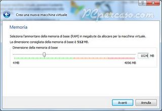 VirtualBox - Memoria