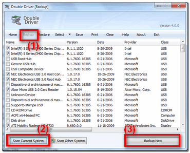 Double Driver 4 - Scan System e Backup